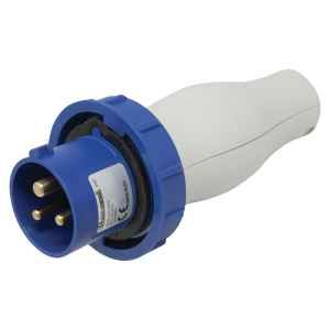 ADATTATORE INDUSTRIALE IP67 SPINA 220V 2P+T/PRESA SCHUKO 2P+