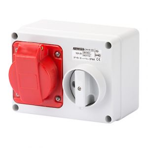 PRESA INTERBL. SENZA FONDO IP67 DA INCASSO 16A 380V