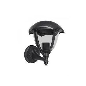 LAMPADA A MURO DA GIARDINO E27 NERO 200X238MM IP44          