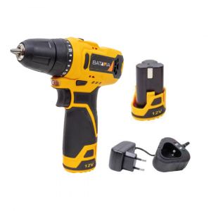 TRAPANO AVVITATORE FIXPACK+BATTERIA 2A 12V+CARIC. 0.4A 12V