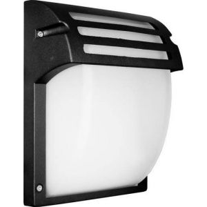 PORTALAMPADA DA MURO PER E27 60W NERO                       