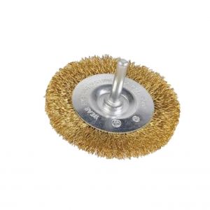 SPAZZOLA CIRCOLARE CON FILOIN ACCIAIO