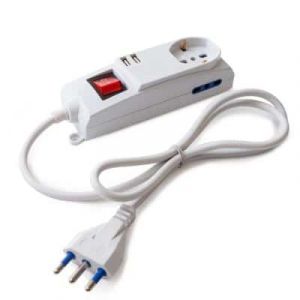 MULT.UNIVERSALI+2 USB CAVO M1.2 C.INTE                      