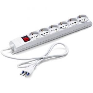 MULTIPRESA 6USCITE UNIV.SCH+BIV.CAVOM.1.2 C.INT             