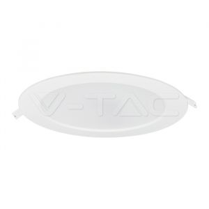 MINI PANNELLO LED ROTONDO DA INCASSO 24W 6500K