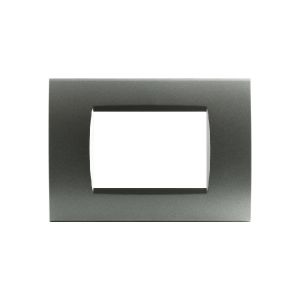PLACCA TECNOPOLIM.3P SERIE T1-GRIGIO SCURO