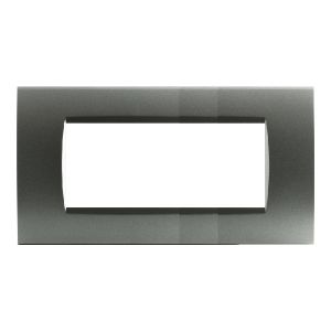 PLACCA TECNOPOLIMERO 7P SERIE T1 - GRIGIO SCURO