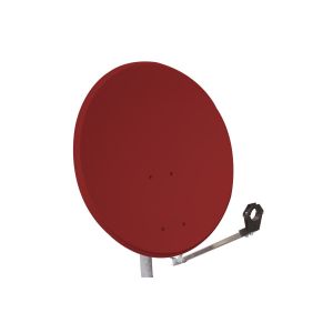 EMME ESSE PARABOLA 60CM ACCIAIO ROSSA