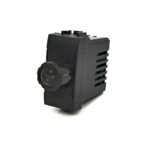 INTERRUTTORE DIMMERABILE 500W SERIE T1 - NERO