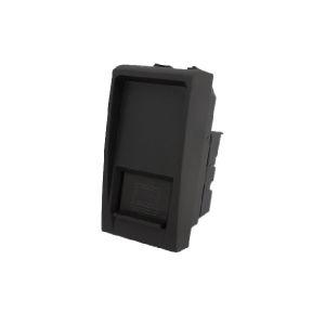 CONNETTORE RETE RJ45 CAT6 SERIE T1 - NERO
