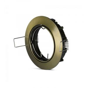 PORTAFARETTO GU10 E GU5.3 DA INCASSO ORO