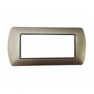 PLACCA METALLO T1 8807-08 7P CHAMPAGNE