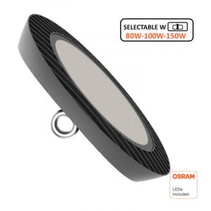 UFO HIGH BAY LED 150W-100W-80W 4000K 130LM/W OSRAM CHIP