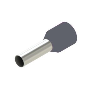 TUBETTO PREISOLATO GRIGIO 4mmq  500PZ