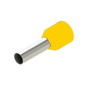 TUBETTO PREISOLATO GIALLO 6mmq 100PZ