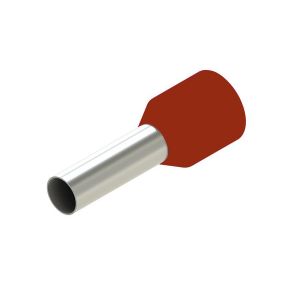 TUBETTO PREISOLATO ROSSO 10mmq 100PZ