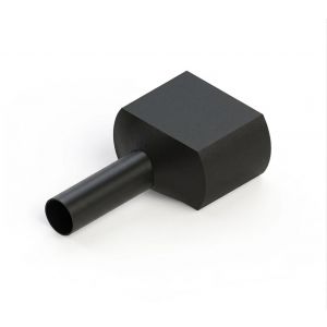 TUBETTO PREISOLATO 2X1.50MMQ - 500PZ - NERO