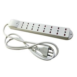 MULTIPRESA 8P 16A CAVO 1,5M BIANCA