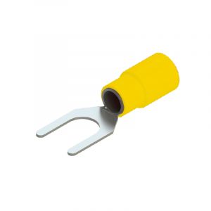 CAPICOR. PREIS. FORCELLA 6,4mm GIALLO 100PZ