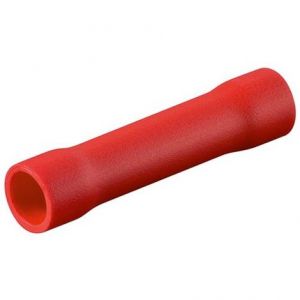GIUNTO PREISOL. DI TESTA 4mm ROSSO  100PZ