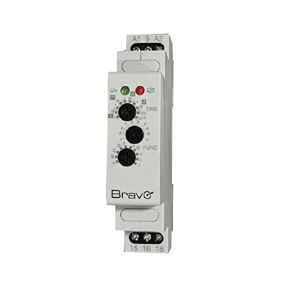 TEMPORIZZATORE MULTIFUNZIONE PER QUADRO DIN