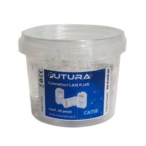 CONNETTORE RJ45 PASSANTE CAT.5E - CF.25