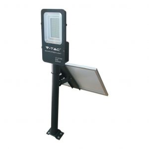 ARMATURA STRADALE LED SMD 50W 6000K CON PANNELLO SOLARE IP65