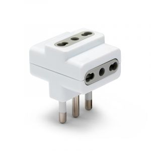 ADATTATORE TRIPLO 10/16A