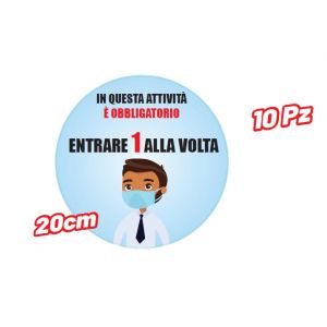 ADESIVO *CIRCOLARE 20 CM                                    