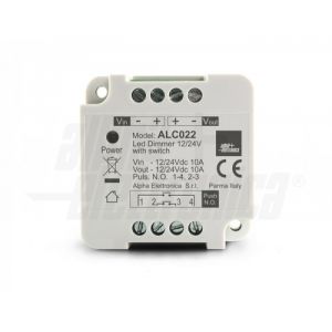 DIMMER LED MONO 12/24V 10A PULS. MINI