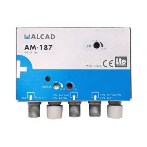 AMPLIFICATORE DA PALO UHF+BIII/FM 32DB LTE700