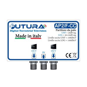 PARTITORE DA PALO 2 OUT+CC