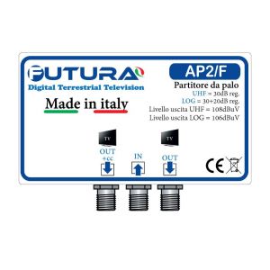 PARTITORE DA PALO 2OUT