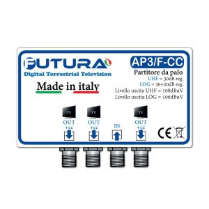 PARTITORE DA PALO 3 OUT+CC