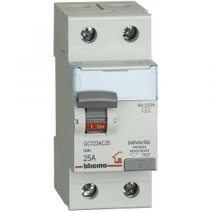 DIFFERENZIALE PURO 2P - TIPO F - IN= 25A - IDN= 0.03A