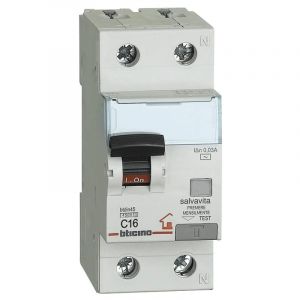 INT. MAGNETOTERMICO DIFF. BTDIN-RS 1P+N TIPO F-IN=16A- 0.03A