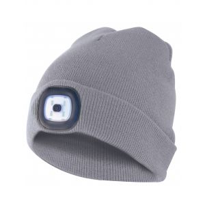 CAPPELLINO IN STOFFA CON LUCE - GRIGIO                      
