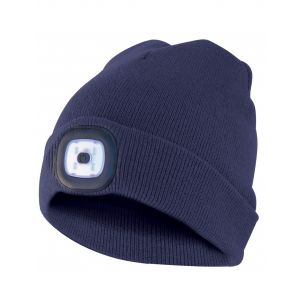 CAPPELLINO IN STOFFA CON LUCE - BLU NOTTE