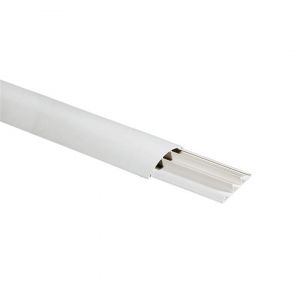 CANALE A PAVIMENTO 50X12MM CON COPERCHIO 3 SC. (2MT)