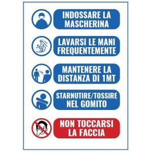 ADESIVO A4 *COVID19*                                        