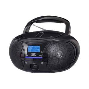 RADIO DAB LETTORE CD PORTATILE + USB / NERO RADIOLONE