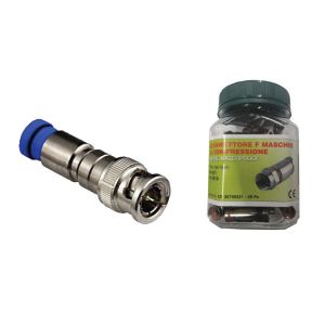 CONNETTORI BNC/M COMPRESSION X H-325 CONF.25 PCS