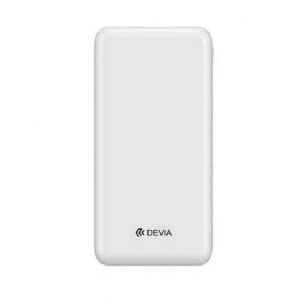 POWER BANK 10.000MAH 2USB 2.1A+MICRO USB+TYPE-C BIANCO