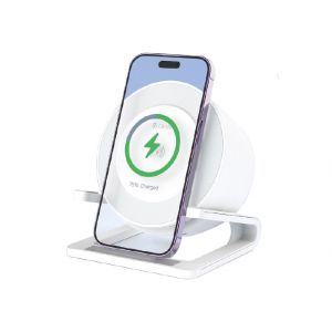 SUPPORTO CARICA WIRELESS RGB + CASSA ACUSTICA BLUETOOTH