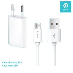 SUIT CARICA 1 AMPER E CAVO DATI PER ANDROID                 