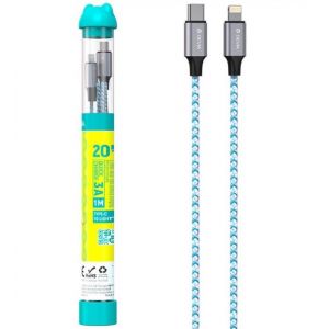 CAVO BUBBLE TIPO-C - LIGHTNING 3A C/ RAPIDA - NERO