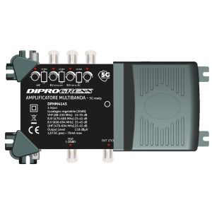 CENTRAL.4IN (V-BIV-BV-U) 45dB 5G - 118dBuV 1OUT+TEST 5G