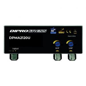 AMPLIFIC.PALO 2 IN UHF - 1 OUT 20dB filtro 5G