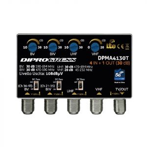 AMPLIFICATORE DA PALO 4ING. 30DB - 5G