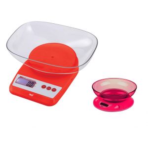 BILANCIA DA CUCINA ELETTRONICA ROSSA PURE DOSE